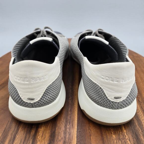 Cole Haan Shoes Mens 11 M Gray Knit Grandpro Stitchlite Athletic Tennis Sneakers - Picture 4 of 8
